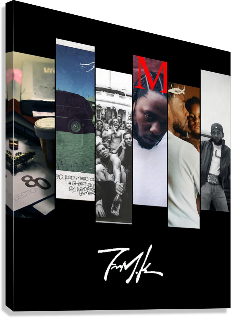 Kendrick Lamar 32 Canvas Print