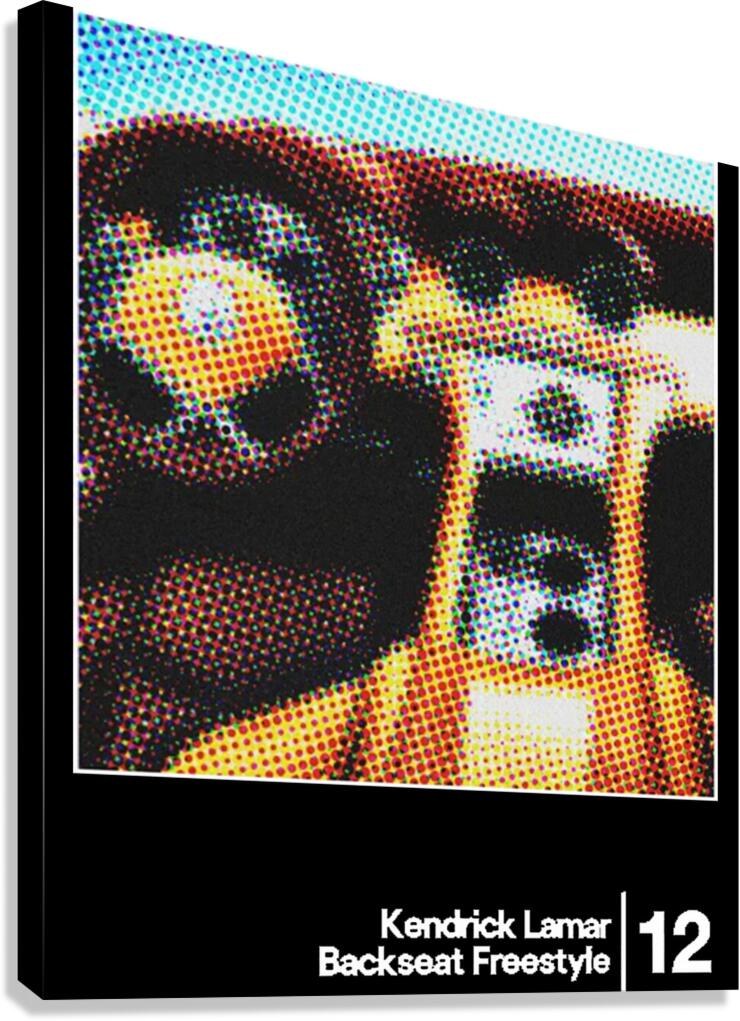 Kendrick Lamar 44 Canvas Print