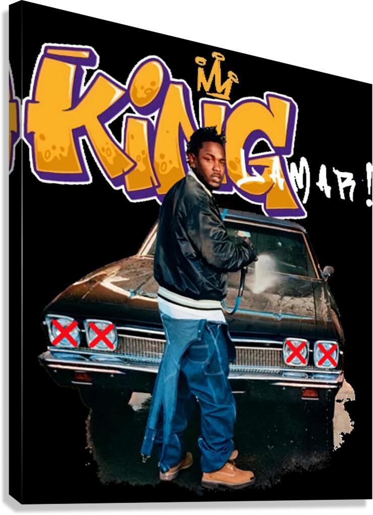 Kendrick Lamar 12 Canvas Print