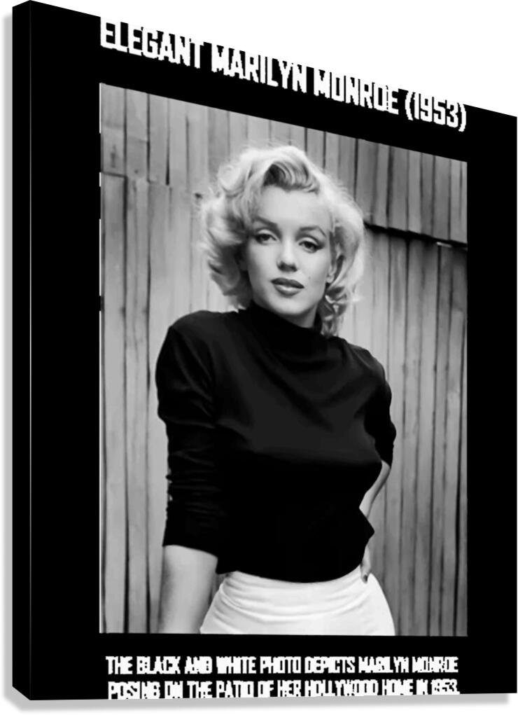 Marilyn Monroe 53 Canvas Print