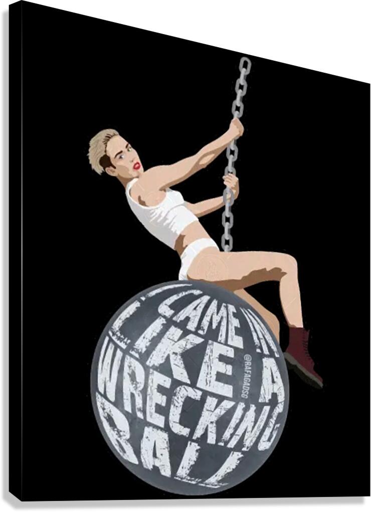 Miley Cyrus 22 Canvas Print