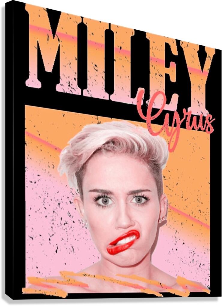 Miley Cyrus 32 Canvas Print
