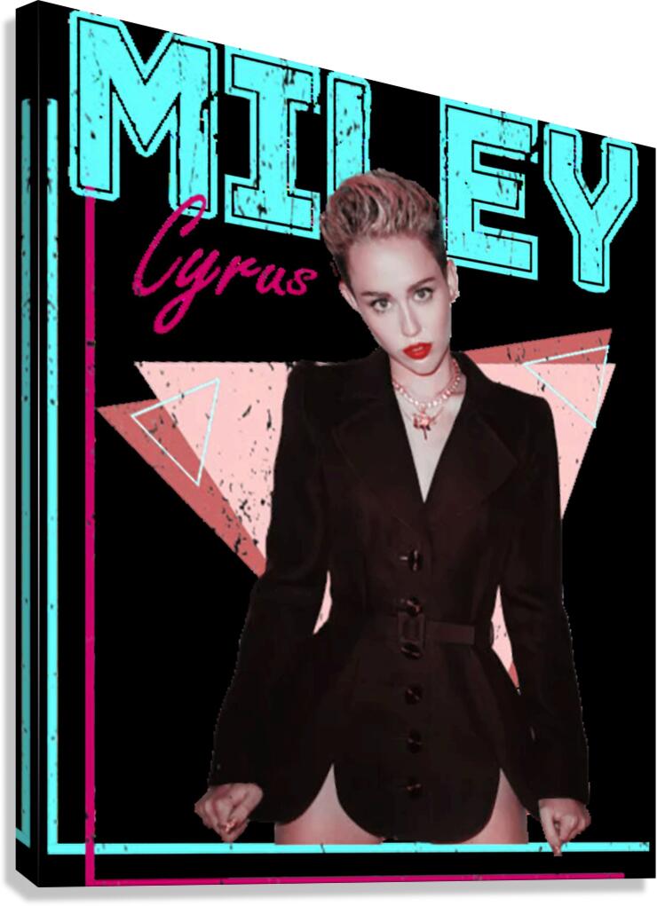 Miley Cyrus 36 Canvas Print