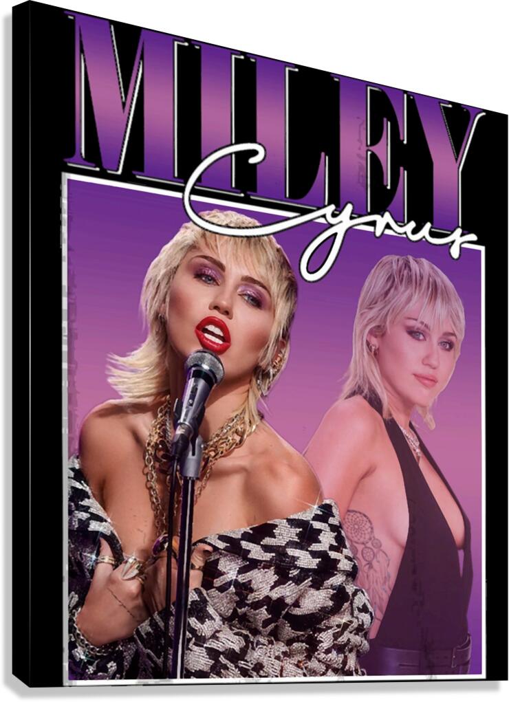 Miley Cyrus 37 Canvas Print