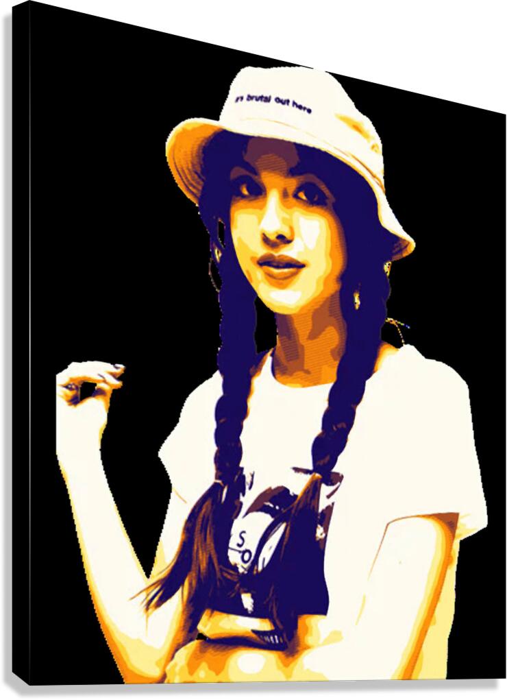 Olivia Rodrigo 4 Canvas Print