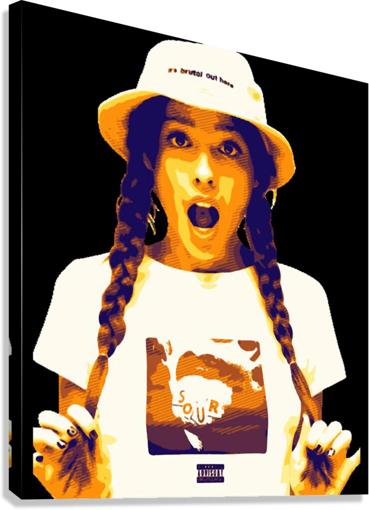 Olivia Rodrigo 16 Canvas Print