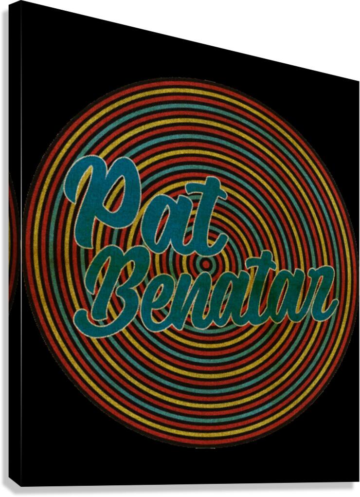 Pat Benatar 45 Canvas Print