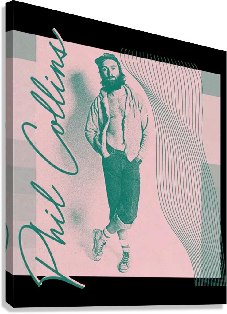 Phil Collins 6 Canvas Print
