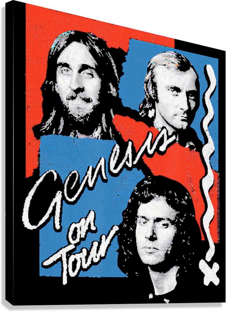 Phil Collins 10 Canvas Print