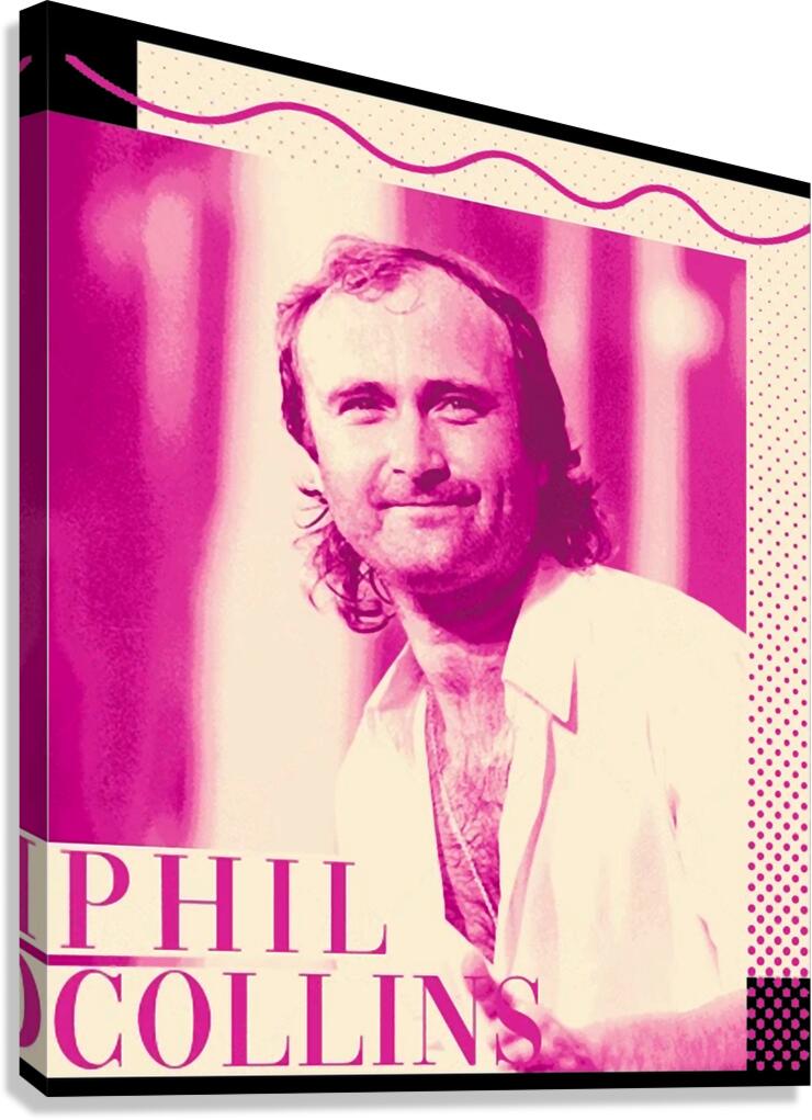 Phil Collins 11 Canvas Print