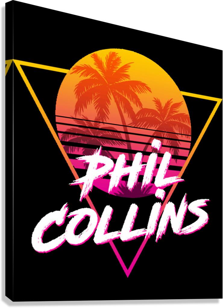 Phil Collins 15 Canvas Print