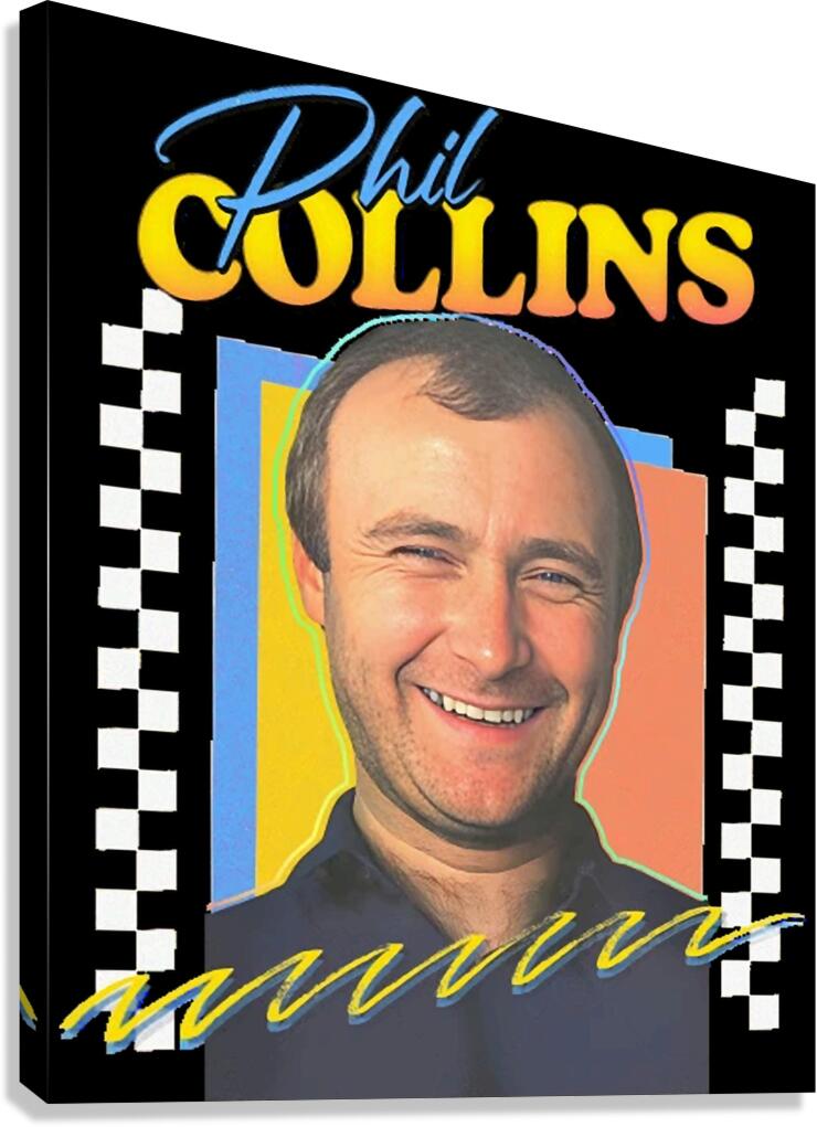 Phil Collins 17 Canvas Print