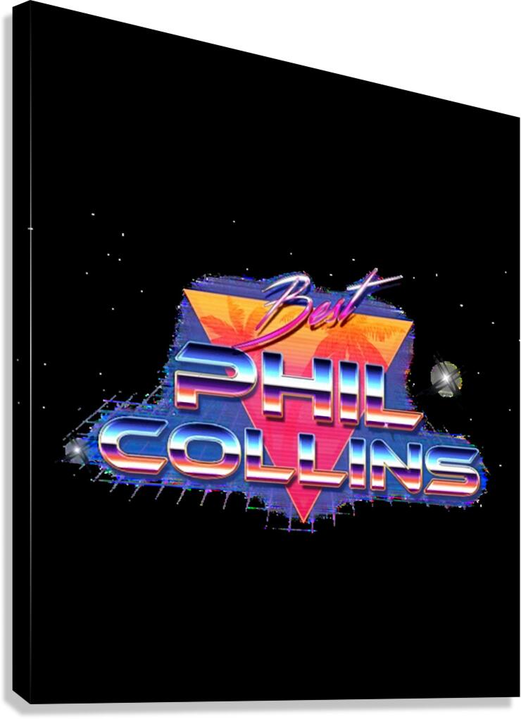 Phil Collins 23 Canvas Print