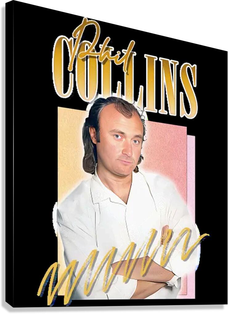 Phil Collins 27 Canvas Print