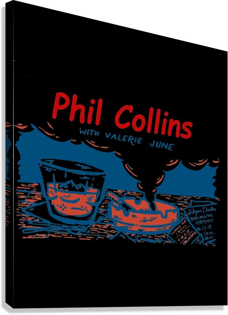 Phil Collins 36 Canvas Print