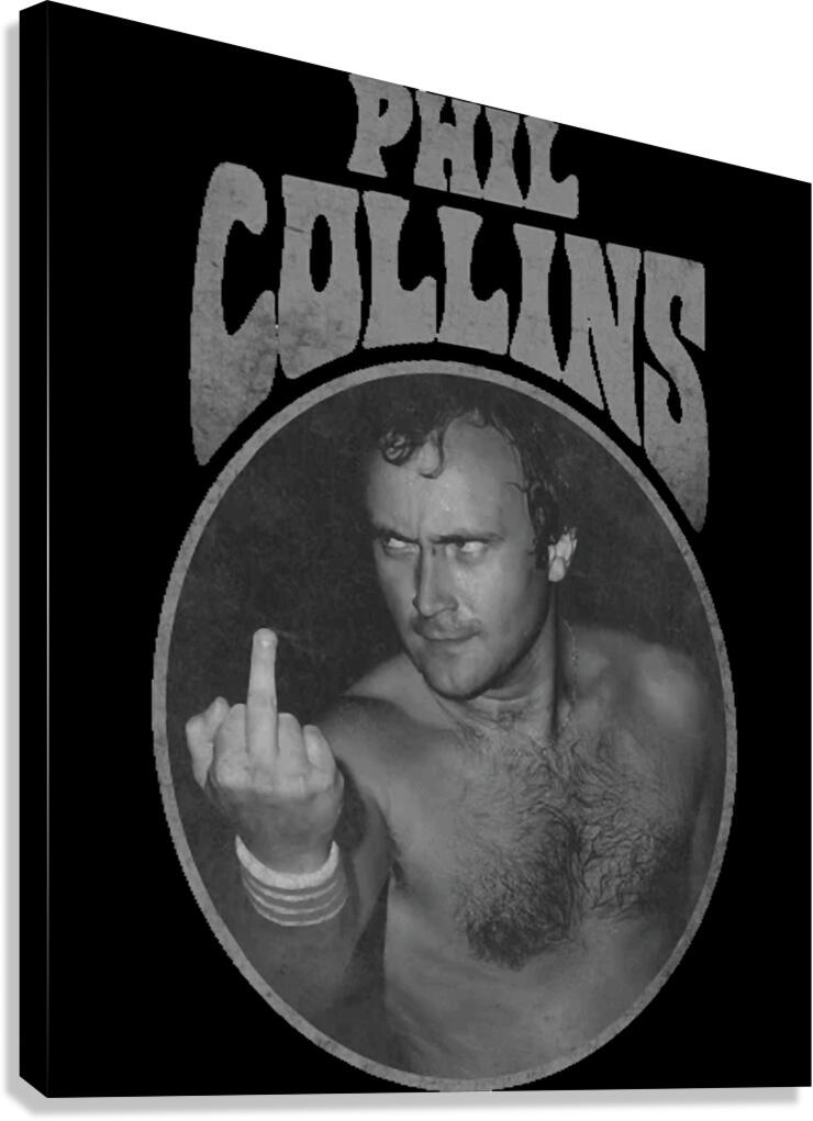 Phil Collins 37 Canvas Print