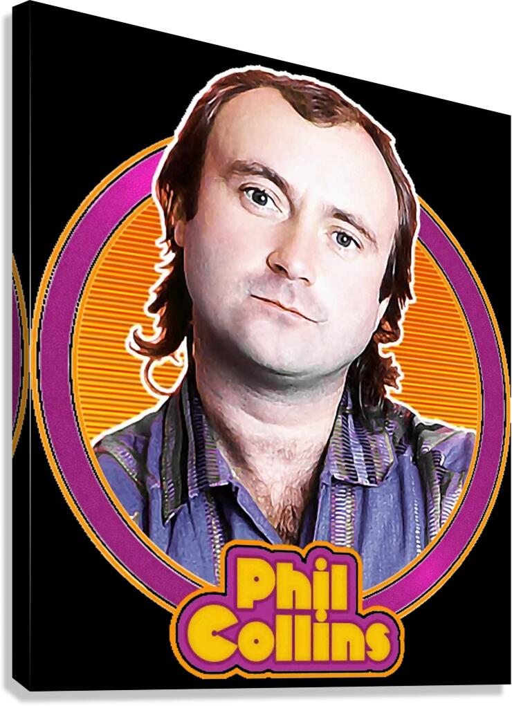 Phil Collins 41 Canvas Print