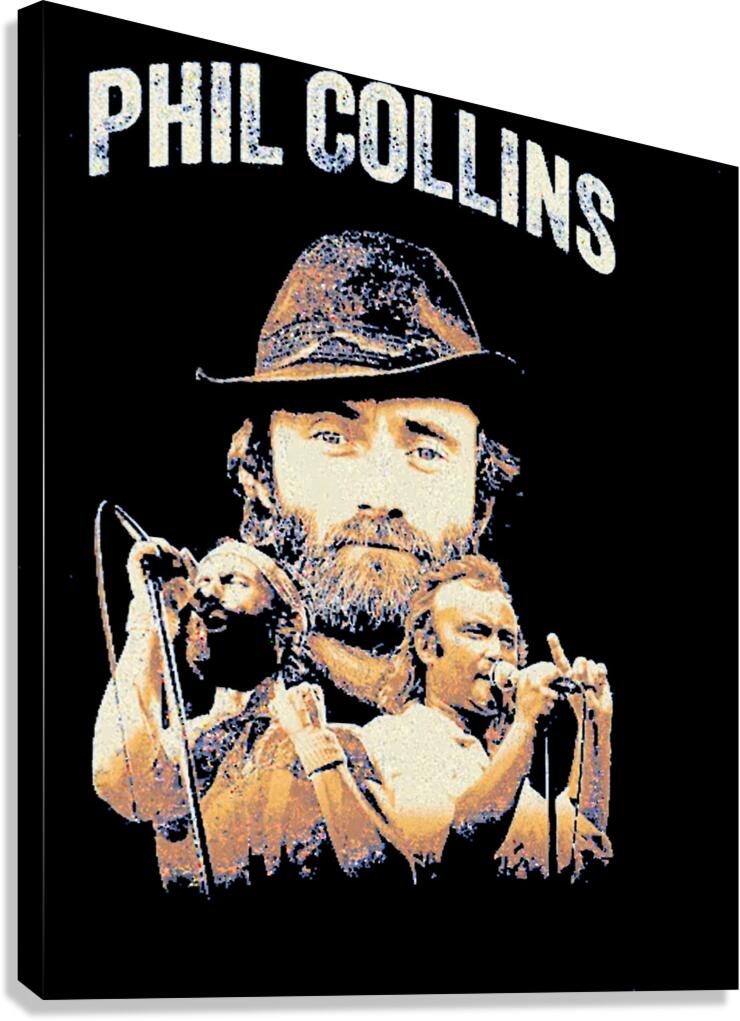Phil Collins 46 Canvas Print