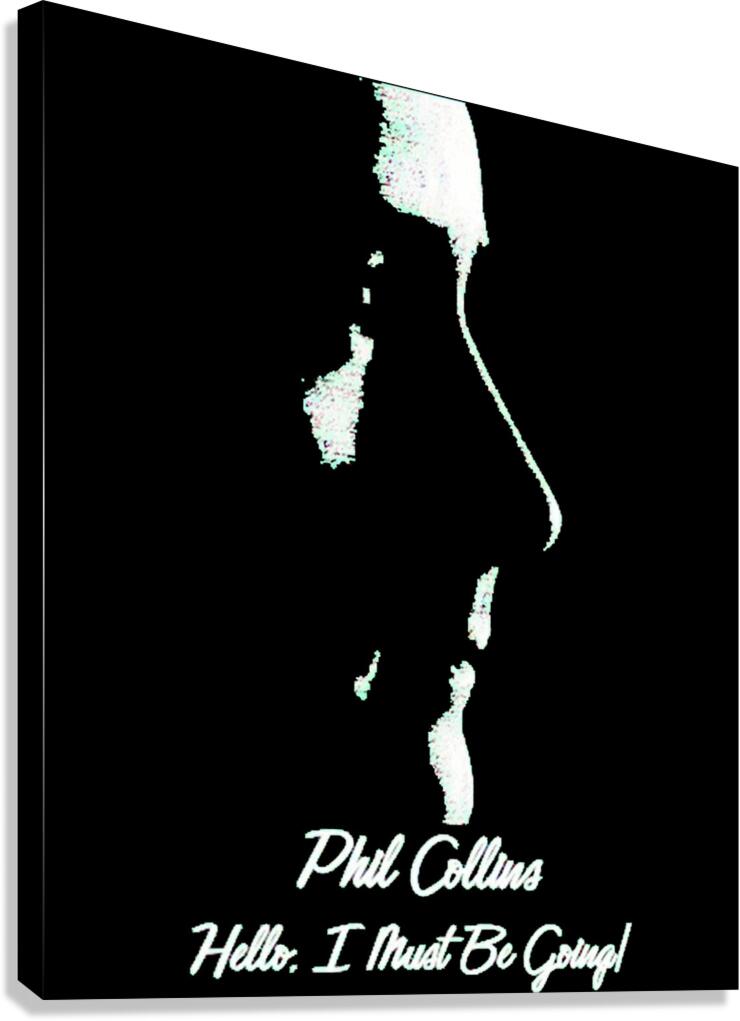 Phil Collins 51 Canvas Print