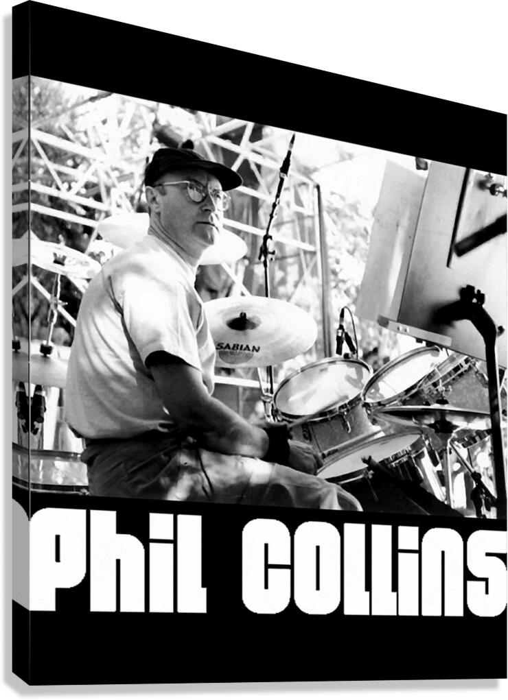 Phil Collins 14 Canvas Print