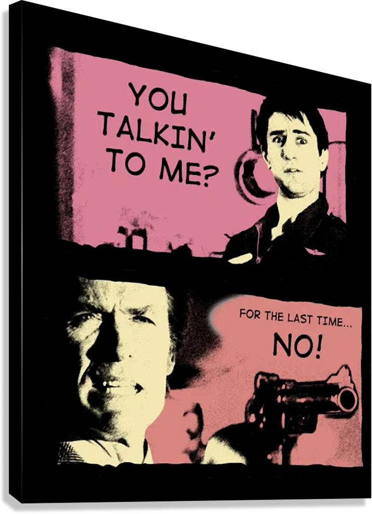 Robert De Niro 12 Canvas Print