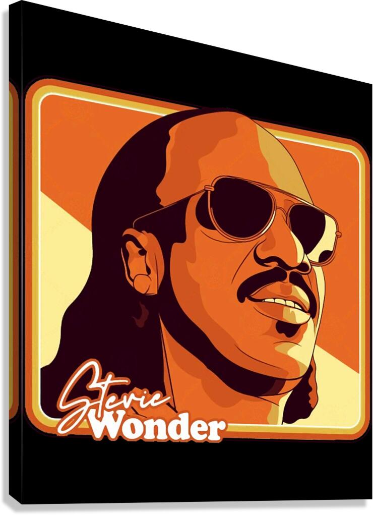 Stevie Wonder 34 Canvas Print