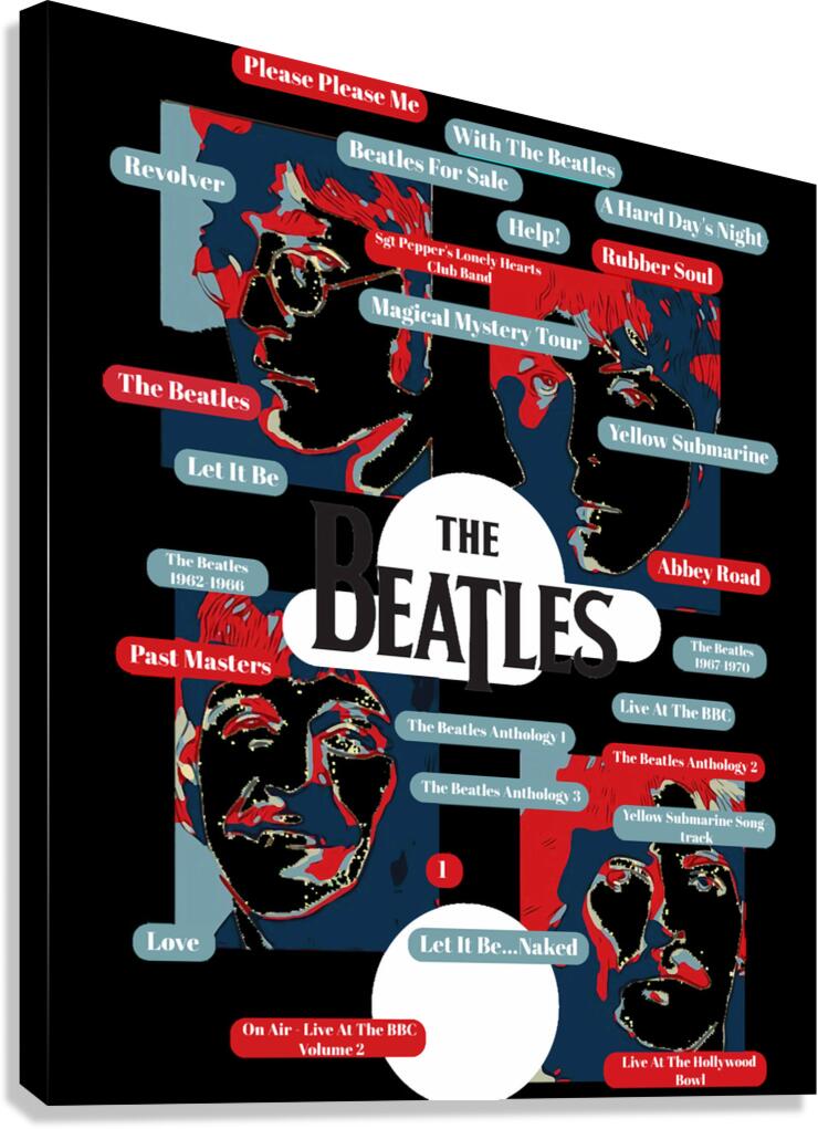 The Beatles 10 Canvas Print