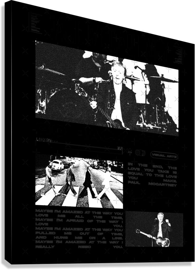 The Beatles 25 Canvas Print