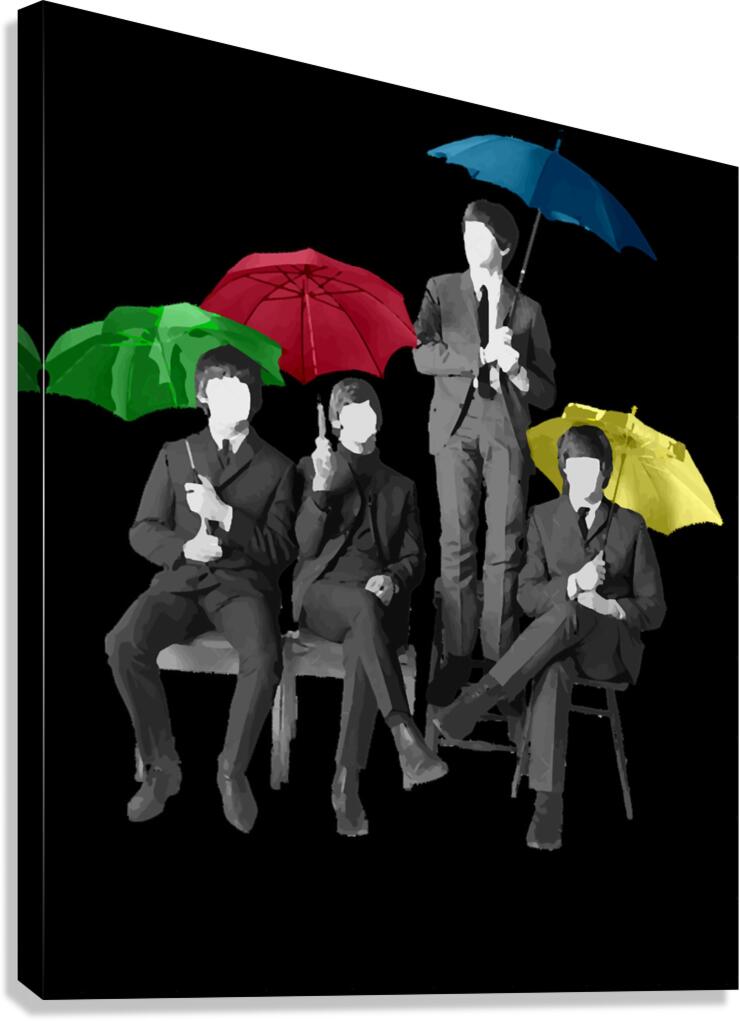 The Beatles 40 Canvas Print