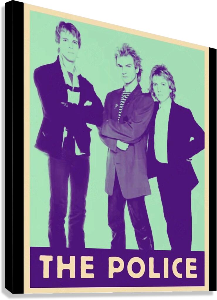 The Police 2 Canvas Print