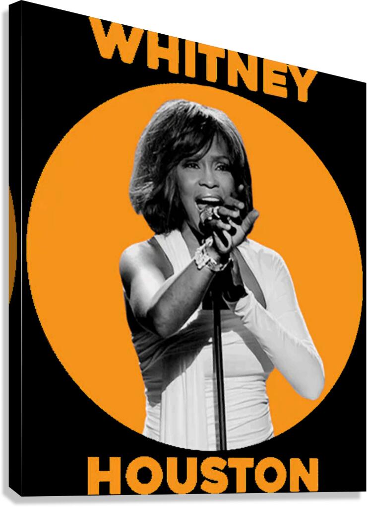 Whitney Houston 13 Canvas Print