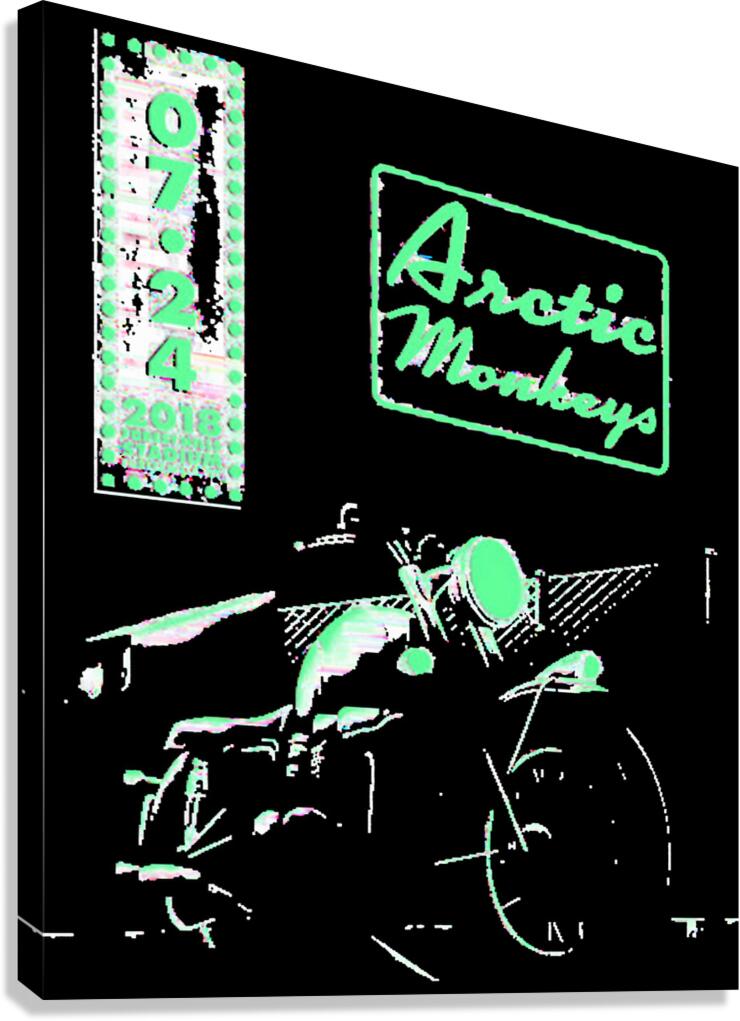 Arctic Monkeys 51 Canvas Print