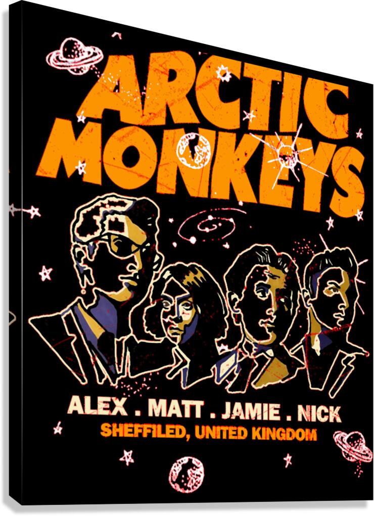 Arctic Monkeys 14 Canvas Print