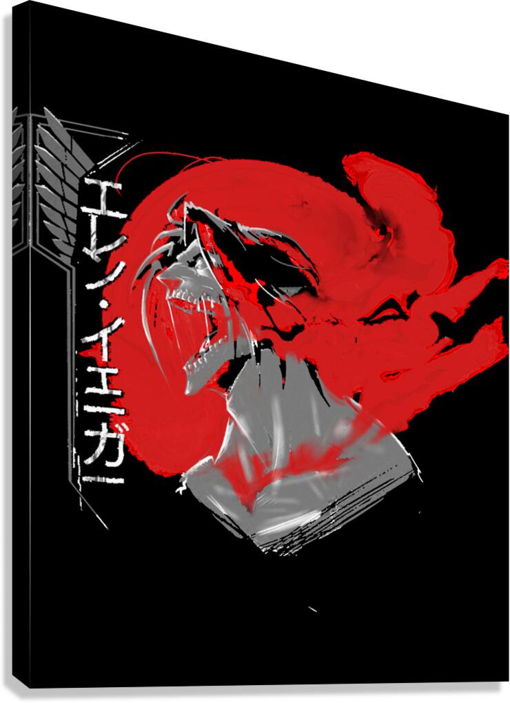 Attack on Titan 62 Canvas Print