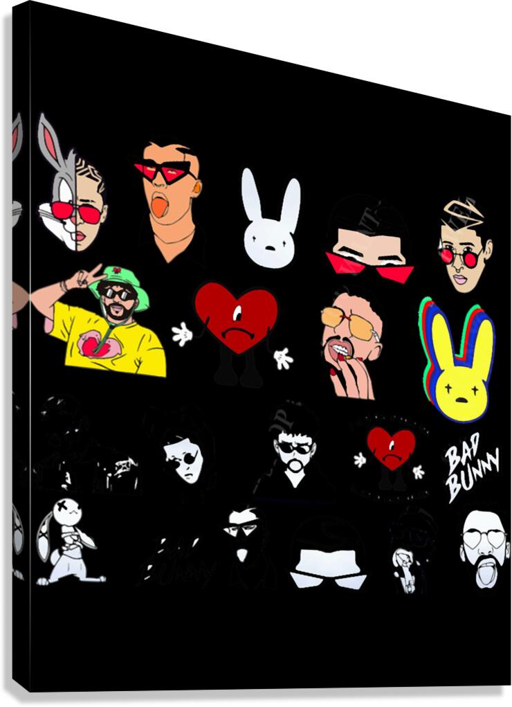 Bad Bunny 28 Canvas Print