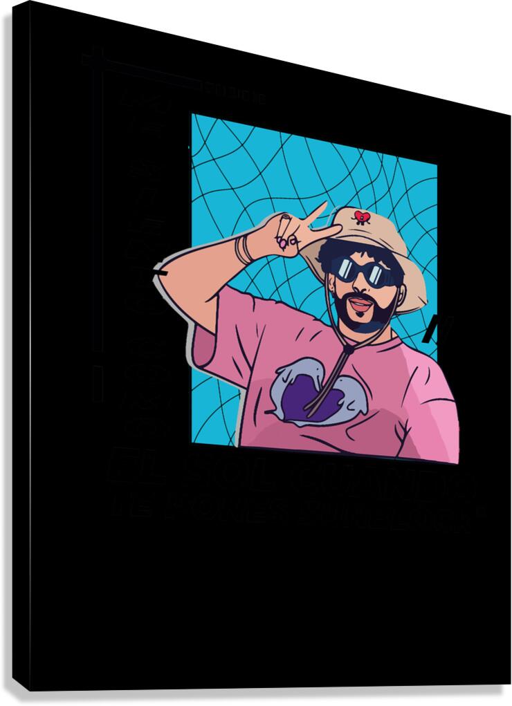 Bad Bunny 42 Canvas Print