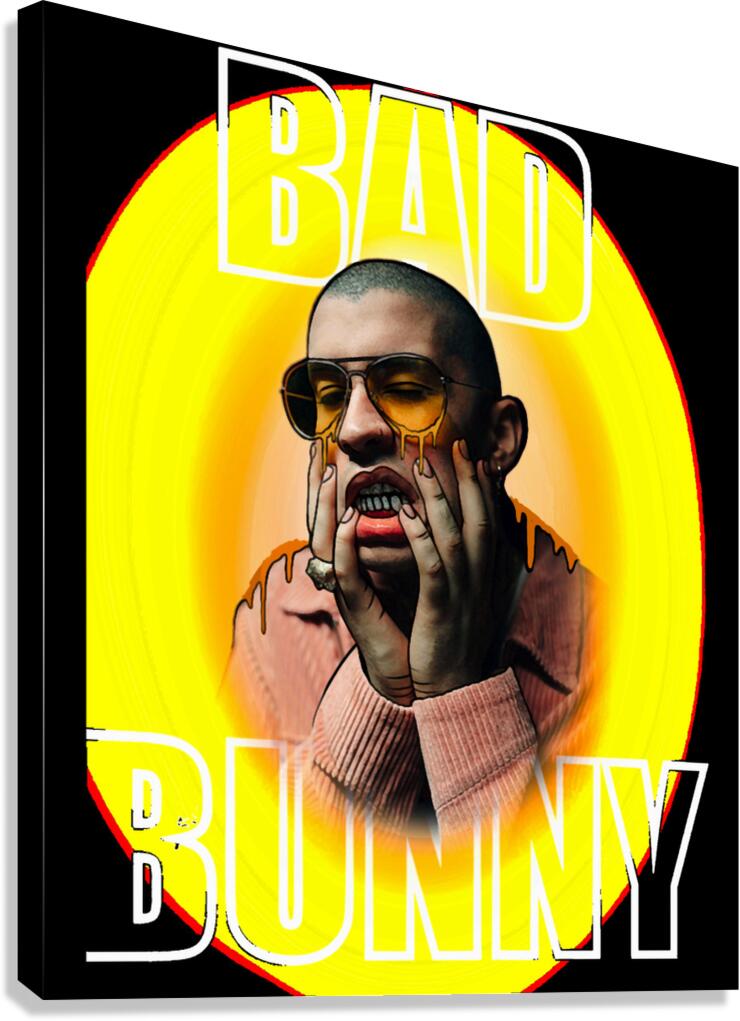 Bad Bunny 44 Canvas Print