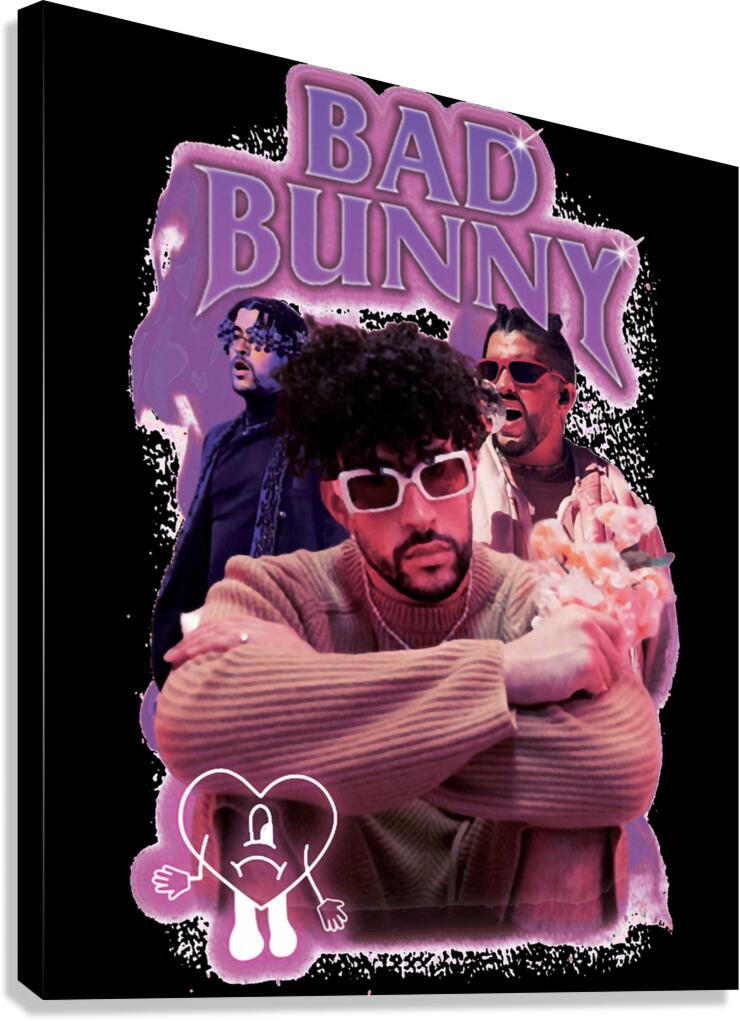 Bad Bunny 47 Canvas Print