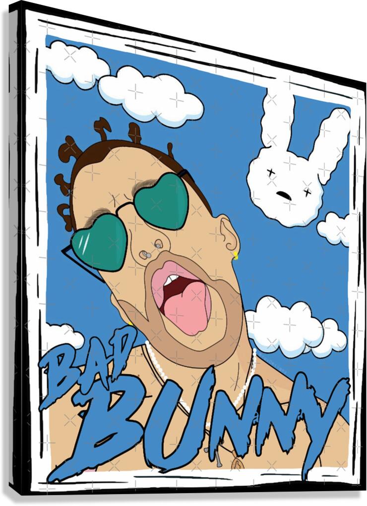 Bad Bunny 1 Canvas Print