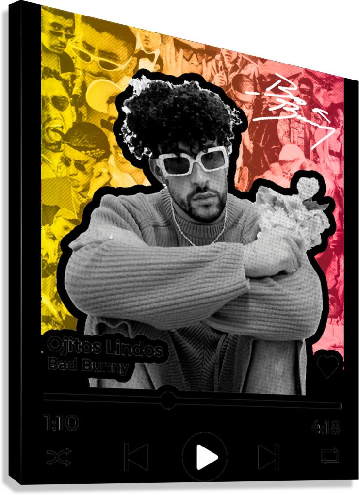 Bad Bunny 16 Canvas Print