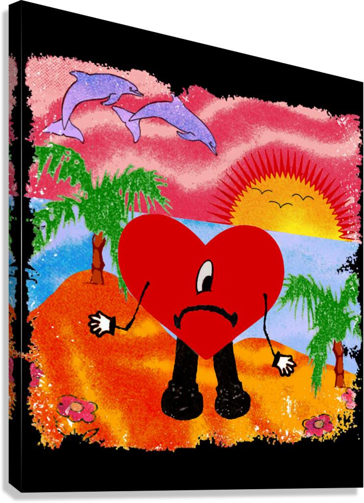 Bad Bunny 19 Canvas Print