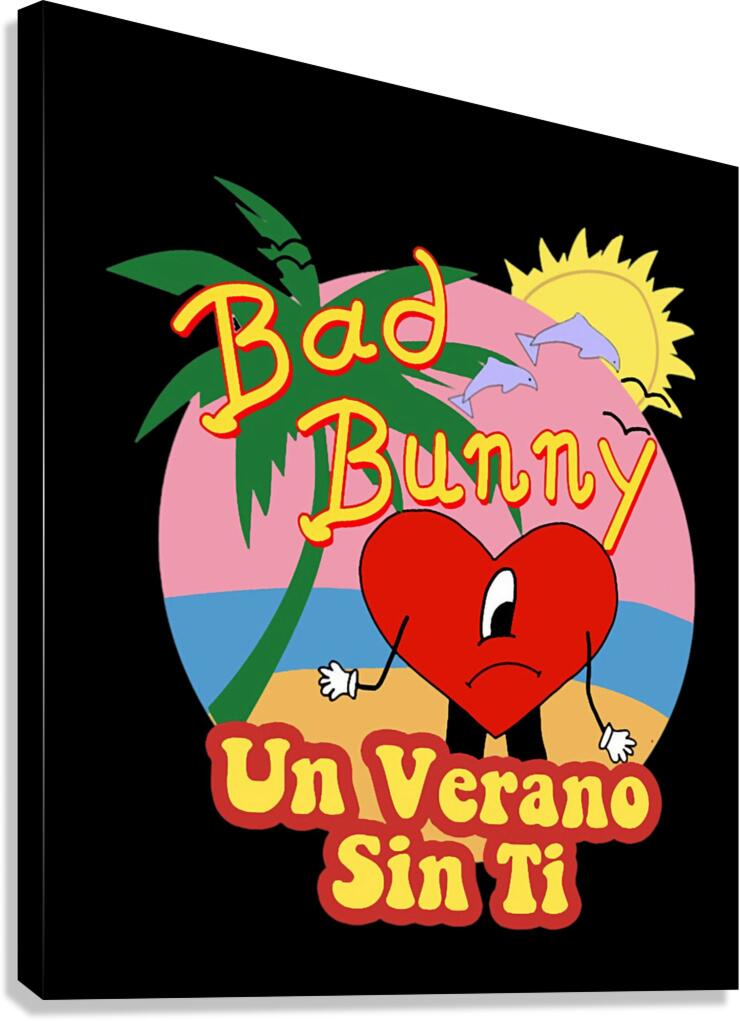 Bad Bunny 28 Canvas Print