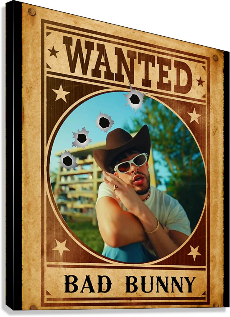 Bad Bunny 33 Canvas Print