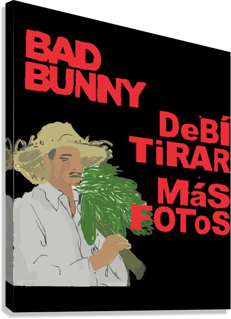Bad Bunny 37 Canvas Print