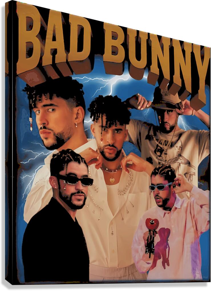 Bad Bunny 44 Canvas Print