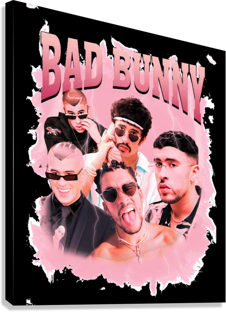 Bad Bunny 47 Canvas Print