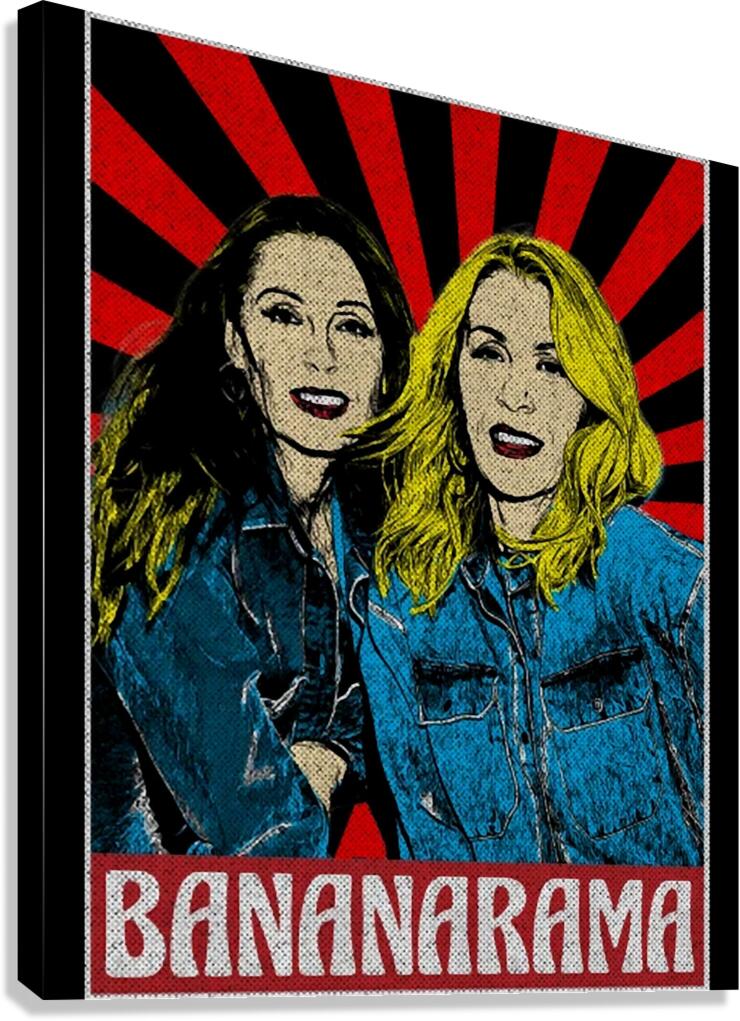 Bananarama 35 Canvas Print