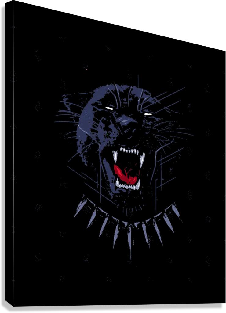 Black Panther 9 Canvas Print