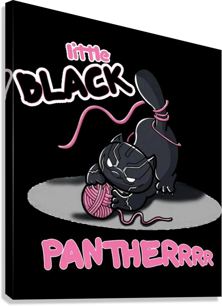 Black Panther 60 Canvas Print