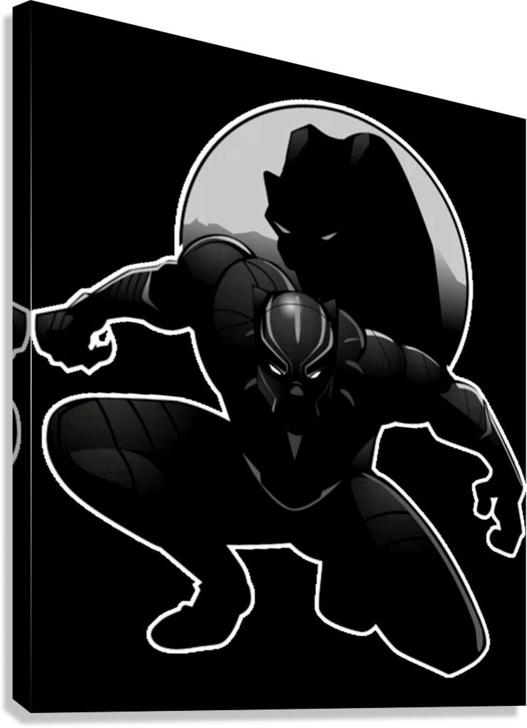 Black Panther 63 Canvas Print